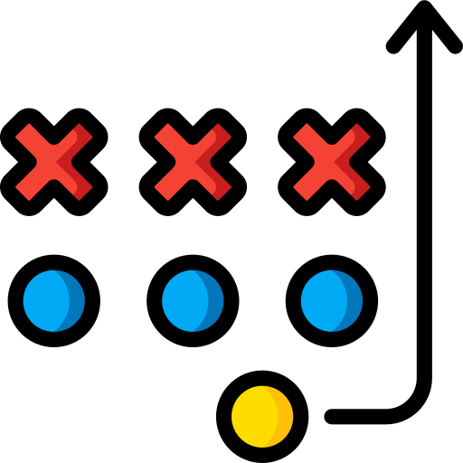 estrategia Basic Miscellany Lineal Color icono
