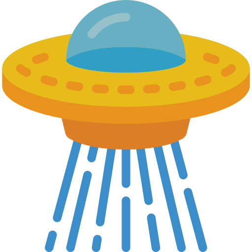 ufo Basic Miscellany Flat icon