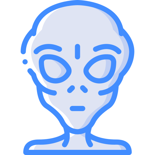 Инопланетянин Basic Miscellany Blue иконка