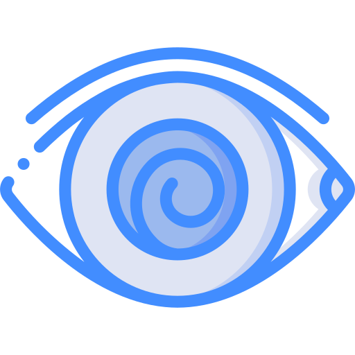 Eye Basic Miscellany Blue icon