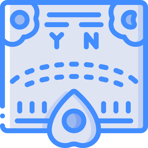 Ouija board Basic Miscellany Blue icon