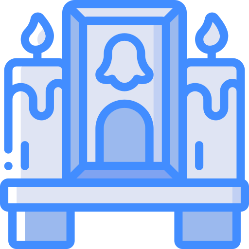 神社 Basic Miscellany Blue icon