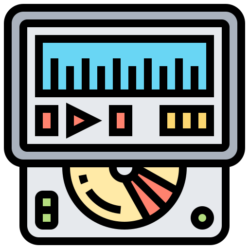 radio Meticulous Lineal Color icono