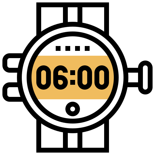 smartwatch Meticulous Yellow shadow icon