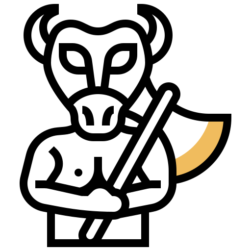 minotauro Meticulous Yellow shadow icono