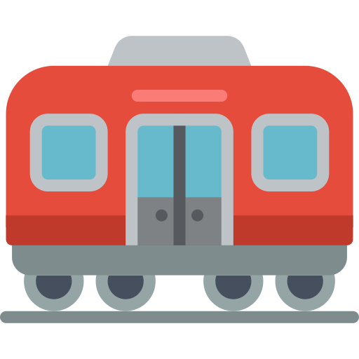 tren Basic Miscellany Flat icono