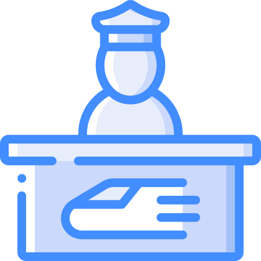 Conductor Basic Miscellany Blue icon