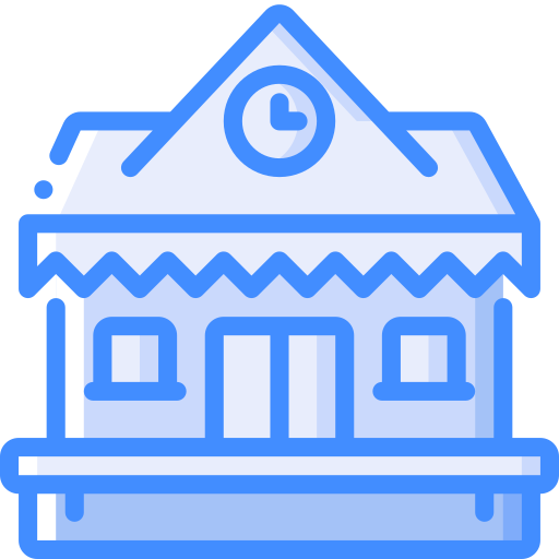 駅 Basic Miscellany Blue icon