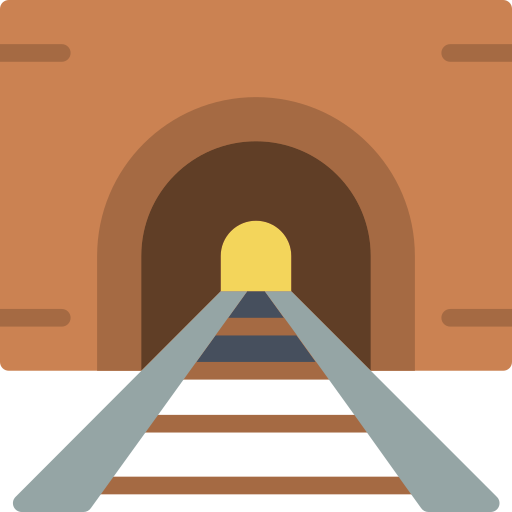 túnel Basic Miscellany Flat icono