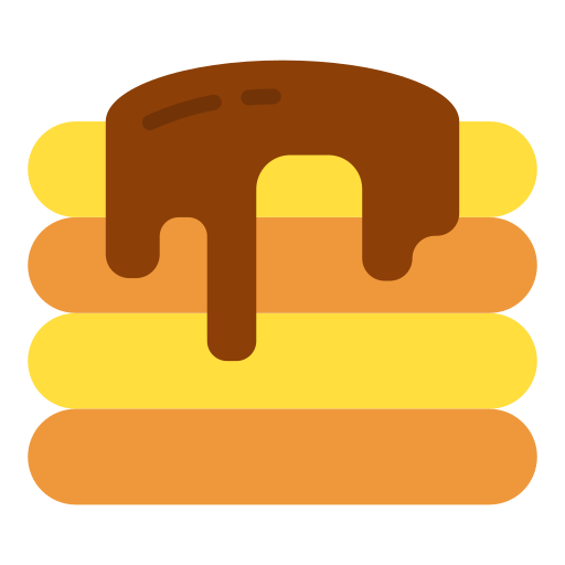 Pancake Good Ware Flat icon