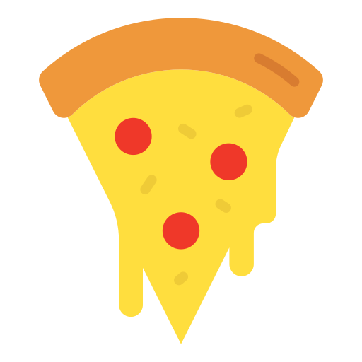 кусок пиццы Good Ware Flat иконка