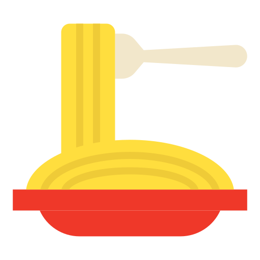 spaghetti Good Ware Flat ikona