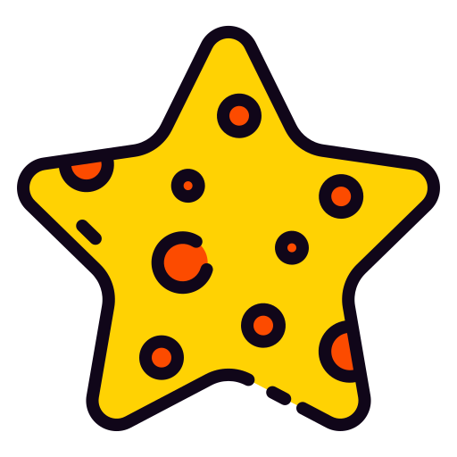 estrella de mar Good Ware Lineal Color icono