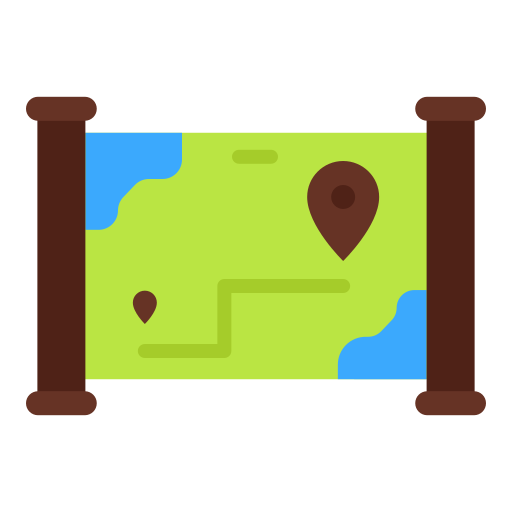 mapa Good Ware Flat ikona