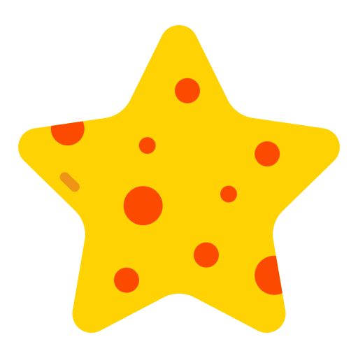 estrella de mar Good Ware Flat icono