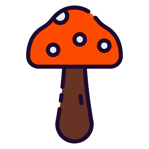 Mushroom Good Ware Lineal Color icon