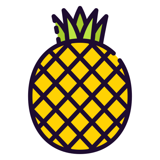 Pineapple Good Ware Lineal Color icon