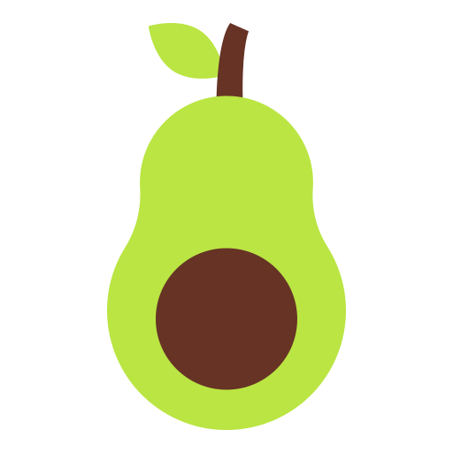 Avocado Good Ware Flat icon