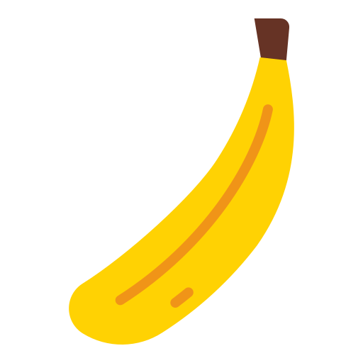 banaan Good Ware Flat icoon