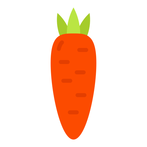 zanahoria Good Ware Flat icono