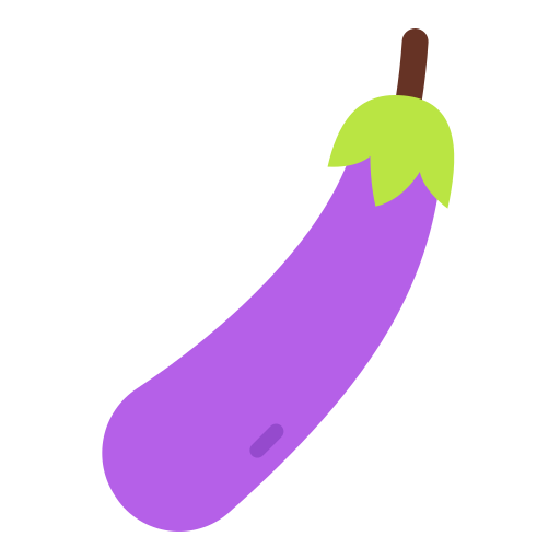 Eggplant Good Ware Flat icon