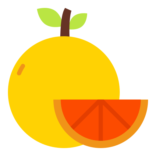 oranje Good Ware Flat icoon