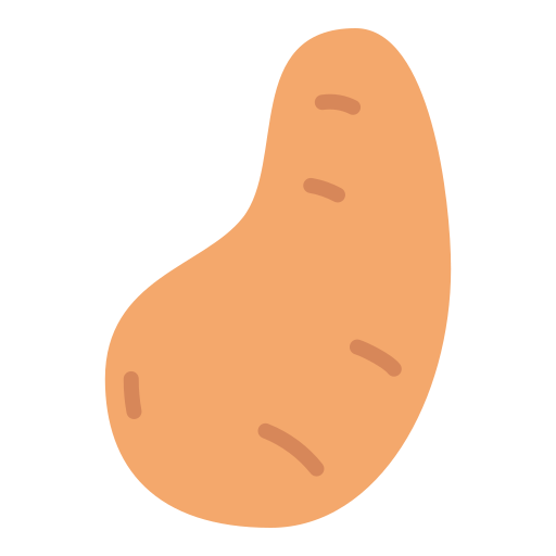 aardappel Good Ware Flat icoon