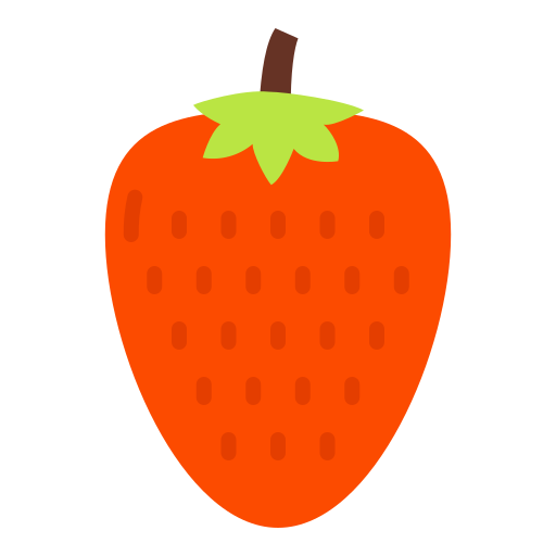 Strawberry Good Ware Flat icon