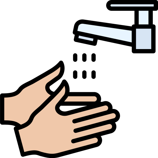 手洗い Generic Outline Color icon