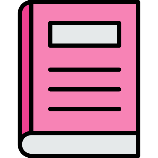 Book Generic Outline Color icon