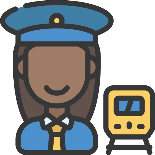 Conductor Juicy Fish Soft-fill icon