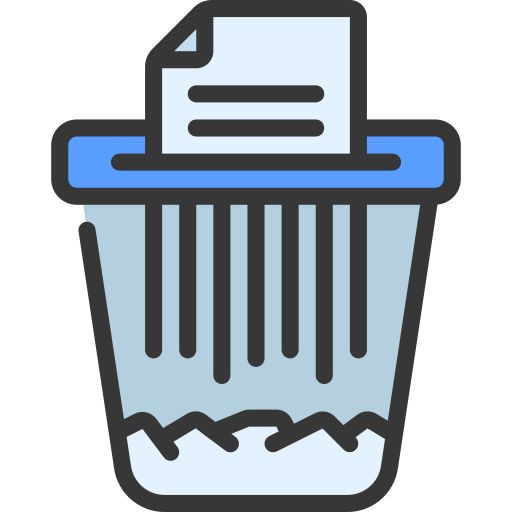 Paper shredder Juicy Fish Soft-fill icon