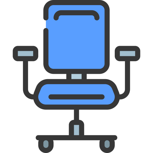 Office chair Juicy Fish Soft-fill icon