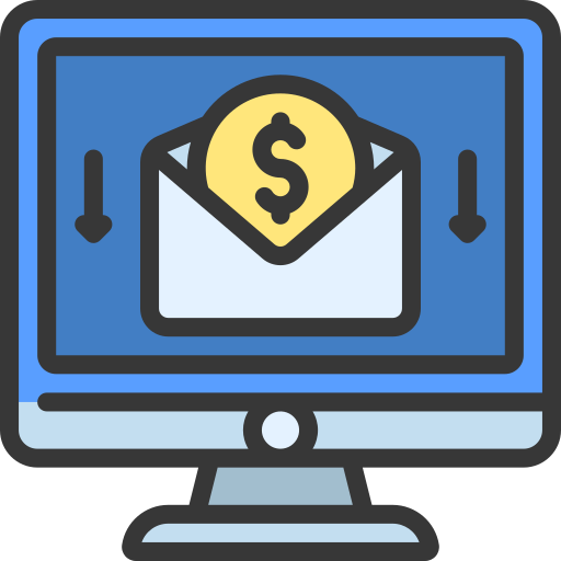 Online money Juicy Fish Soft-fill icon