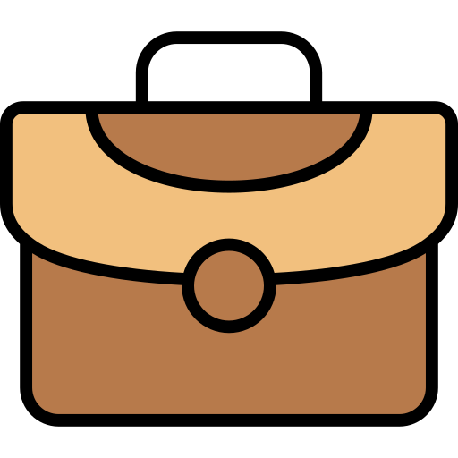 Briefcase Generic Outline Color icon