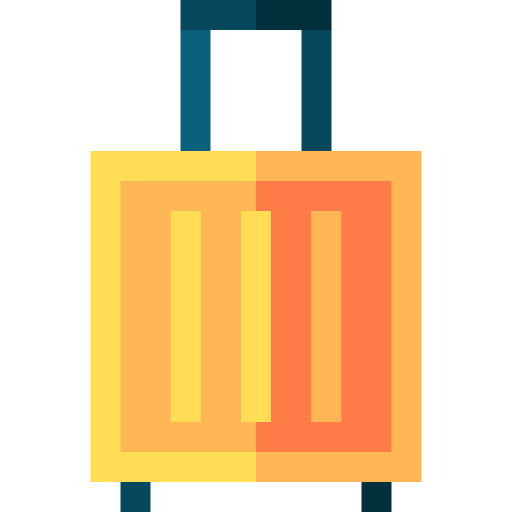 Baggage Basic Straight Flat icon