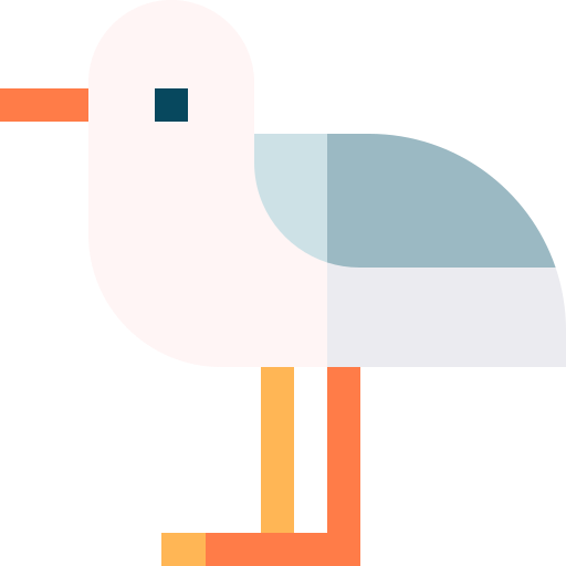 Seagull Basic Straight Flat icon