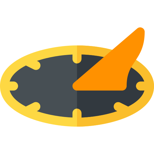 Sundial Basic Rounded Flat icon