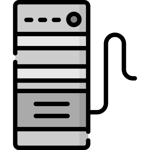 wieża komputerowa Special Lineal color ikona