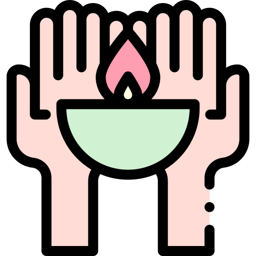 Candle Detailed Rounded Lineal color icon