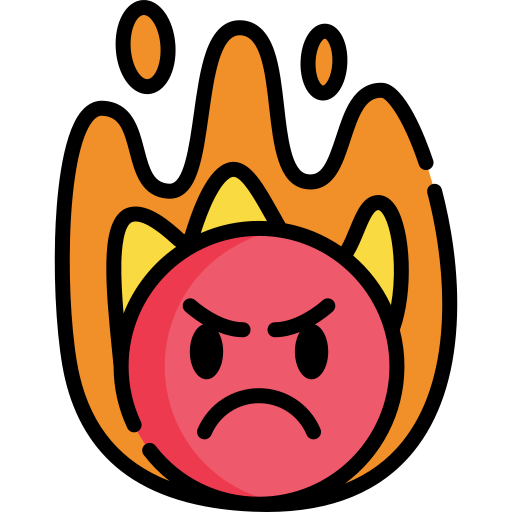 Angry Special Lineal color icon