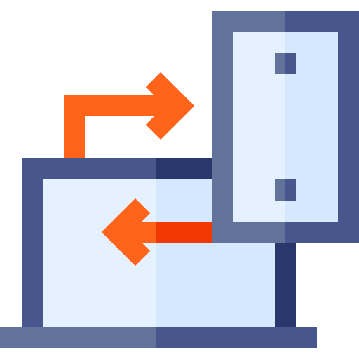 laptop Basic Straight Flat icon