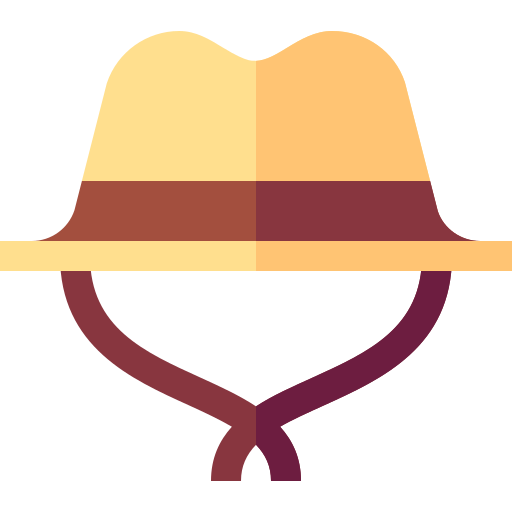 sombrero para el sol Basic Straight Flat icono