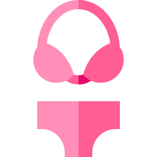 ビキニ Basic Straight Flat icon