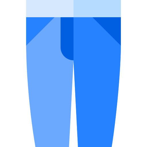 jeans Basic Straight Flat icoon