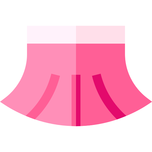 치마 Basic Straight Flat icon