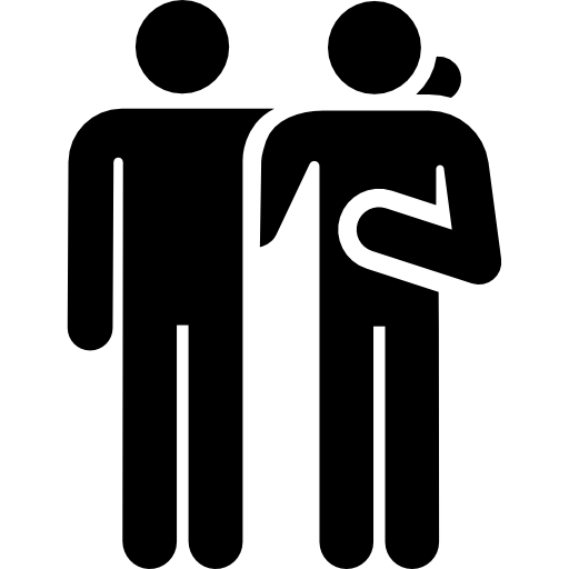 Couple Pictograms Fill icon