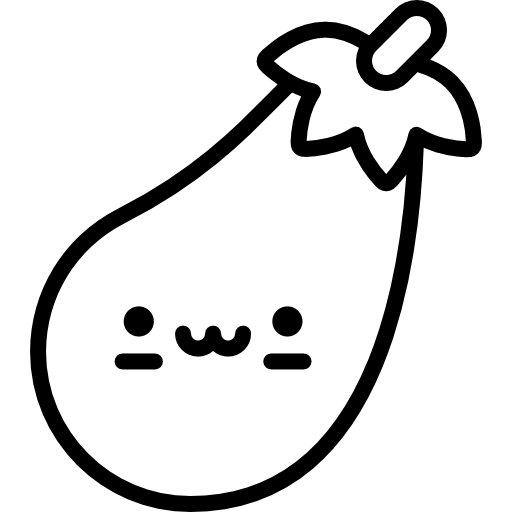 Eggplant Special Lineal icon
