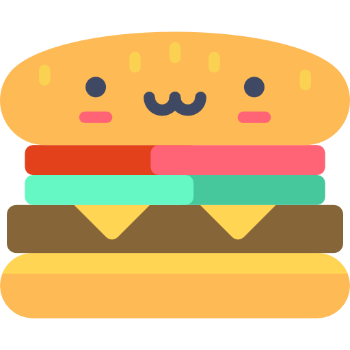 hamburger Special Flat Ícone