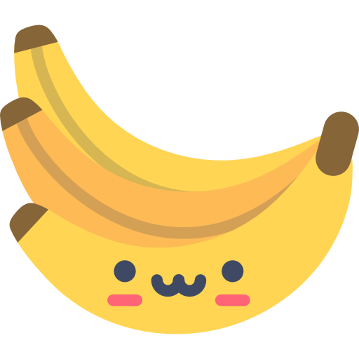 bananes Special Flat Icône